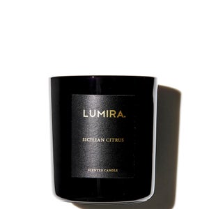 LUMIRA Sicilian Citrus Black Candle 300g