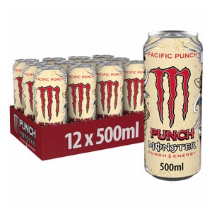 Monster Energy Drink Pacific Punch 12 x 500ml