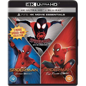 スパイダーマン：ファー・フロム・ホーム／ホームカミング／イントゥ・ザ・スパイダー・バース - 4K Ultra HDコレクション