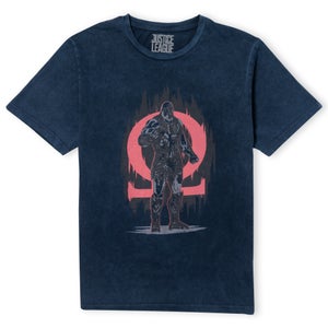Justice League Darkseid Unisex T-Shirt - Navy Acid Wash