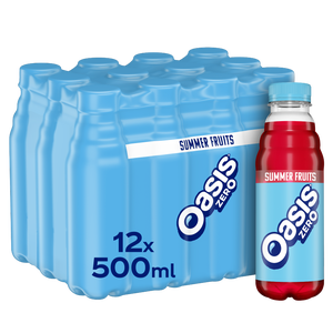Oasis Summer Fruits Zero 12 x 500ml
