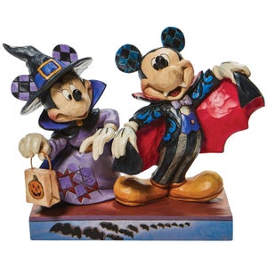 Disney Traditions Mickey et Minnie Figurine Vampire
