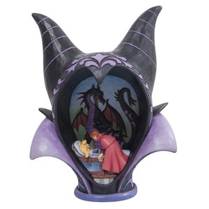 Disney Traditions Coiffe de Diorama Maleficent