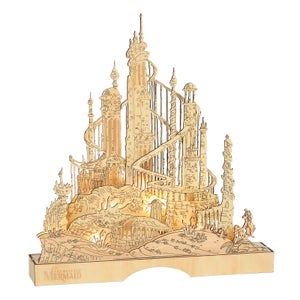 Disney By Department 56 King Triton Illuminated Palace