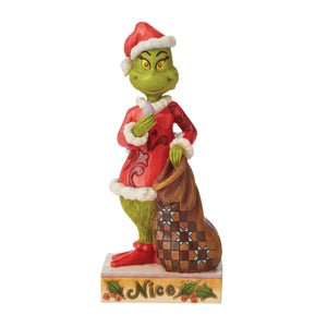 The Grinch By Jim Shore Naughty Nice Grinch Figurine
