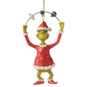 The Grinch By Jim Shore Grinch Juggling Ornaments Hanging Ornament