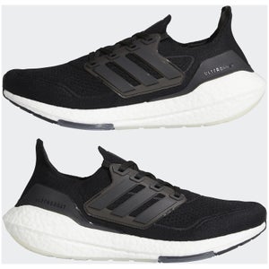 adidas Ultra Boost 21 Running Shoes - Core Black/Core Black/Grey Four