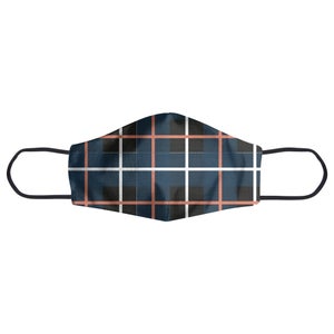 Deep Tartan Face Mask