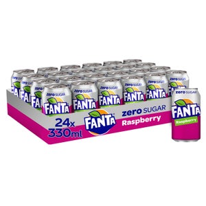 Fanta Zero Raspberry 24 x 330ml