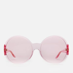 Gucci Women's Oversized Round Frame Sunglasses - Pink
