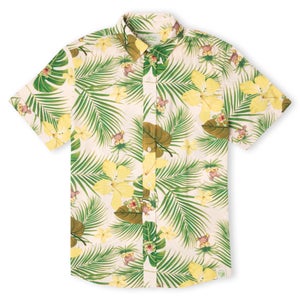 Pokémon Exeggutor Tropical Print Shirt - Cream