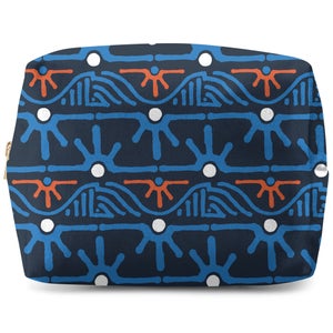 Abstract Tribal Landscape Pattern Wash Bag
