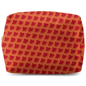 Chinese Pattern Red Wash Bag