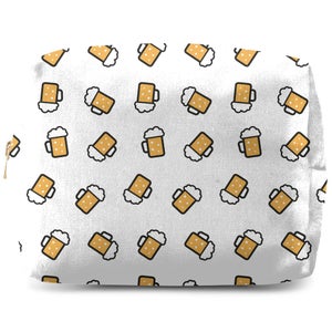 Beer Pattern Wash Bag