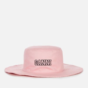 Ganni Women's Organic Cotton Hat - Sweet Lilac