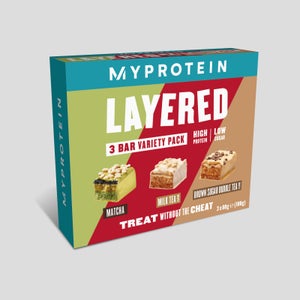 Myprotein 3-Pack Layered Bar Selectie Verpakking