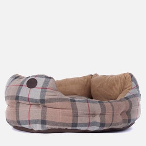 Barbour 24in Tartan Luxury Dog Bed - Classic/Olive