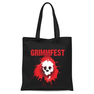 Grimmfest Logo Tote Bag - Black