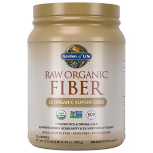 Raw Fiber 未加工纖維－15 種有機超級食物－803 公克粉末
