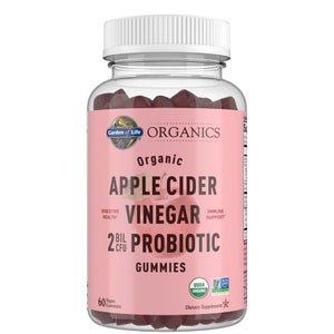 Organics Apple Cider Vinegar 2 Billions CFU Probiotics - 60 Gummies