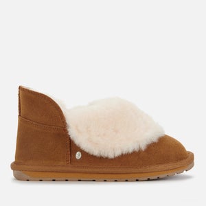 EMU Australia Kids' Mintaro Merino Wool Slippers - Chestnut