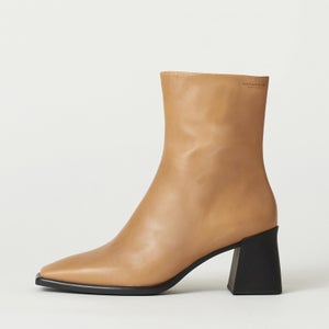 Vagabond Women's Hedda Leather Heeled Boots - Harvest