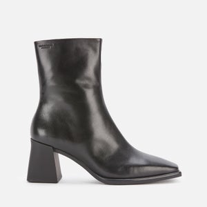 Vagabond Women's Hedda Leather Heeled Boots - Black