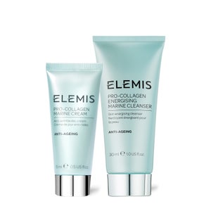 Elemis Pro-Collagen Marine Cream SPF 30 15ml x Pro-Collagen Energising Marine Cleanser 30ml