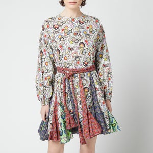 Rhode Women's Ella Dress - Large Mosaic Floral Multi