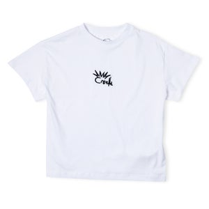 Cruella Women's Cropped T-Shirt - White