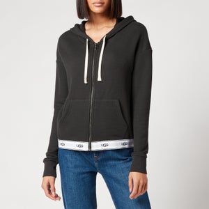 UGG Women's Sena Hooded Zip Sweatshirt - Black
