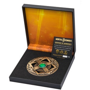 Dust! Réplica del amuleto de Shinnok de Mortal Kombat de edición limitada - ¡Sólo 500 unidades! - Exclusivo de Zavvi
