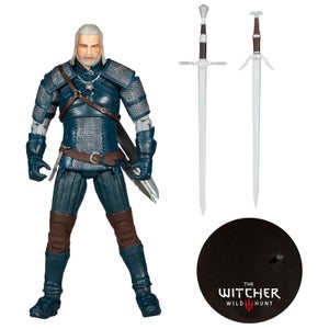 McFarlane The Witcher 3: Wild Hunt 7 Inch Action Figure - Geralt Of Rivia (Viper Armour Teal)