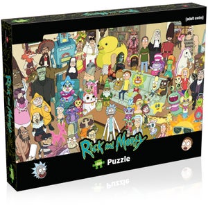 Rick and Morty Jigsaw Puzzle 1000 Pieces
