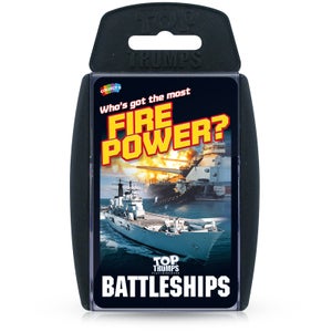Top Trumps Card Game - Battleships Edition
