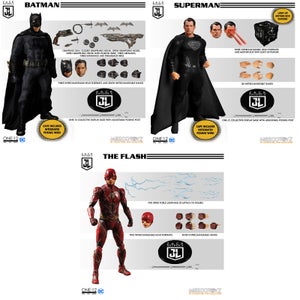 Mezco One:12 Collective Zack Snyder's Justice League Deluxe Steel Boxedセット