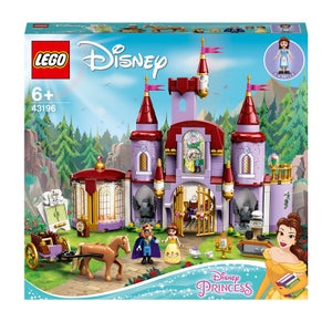 LEGO Disney Belle and the Beast’s Castle Building Toy (43196)