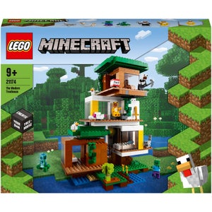 LEGO Minecraft: The Modern Treehouse Toy with Figures (21174)