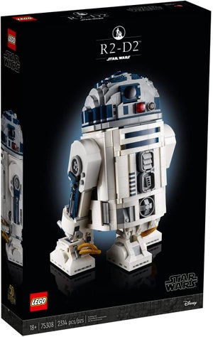 LEGO Star Wars: R2-D2 Droid Building Set for Adults (75308)