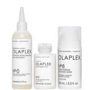 Olaplex No.0, No.3 and No.8 Bundle (Worth $90.00)