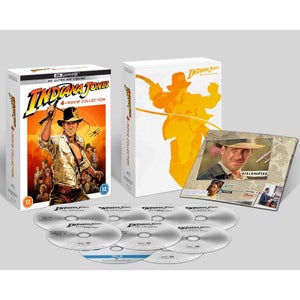 Indiana Jones: Colección de 4 películas 4K Ultra HD + Blu-ray