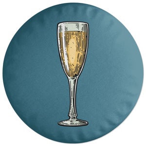 Decorsome Champagne Round Cushion