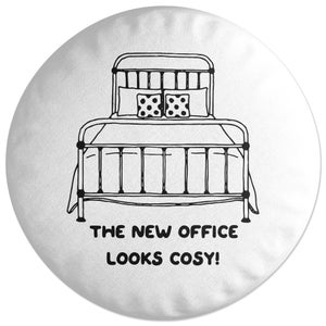 Decorsome The New Office Looks Cosy Round Cushion