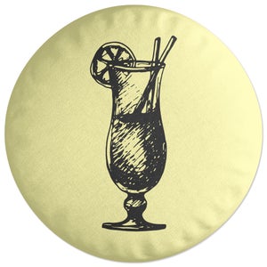 Decorsome Cocktail Round Cushion
