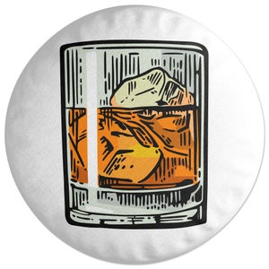 Decorsome Whisky Round Cushion