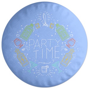 Decorsome Party Time Round Cushion