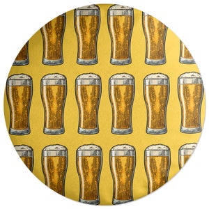 Decorsome Beers Round Cushion