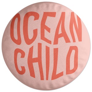 Ocean Child Round Cushion