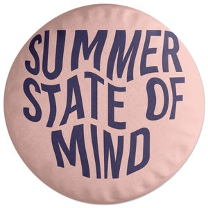 Decorsome Summer State Of Mind Round Cushion