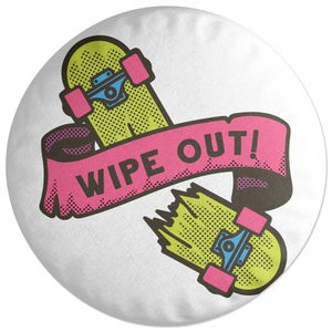 Decorsome Wipe Out! Round Cushion